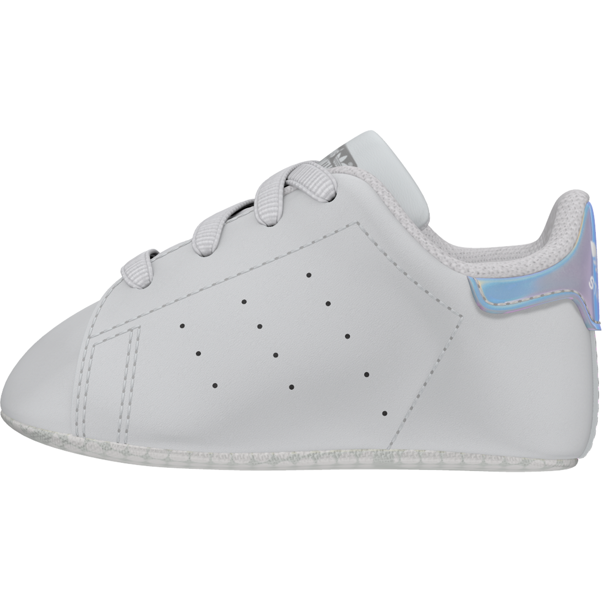 Adidas Stan Smith coffret bebe argente Argent chez S2 Vichy