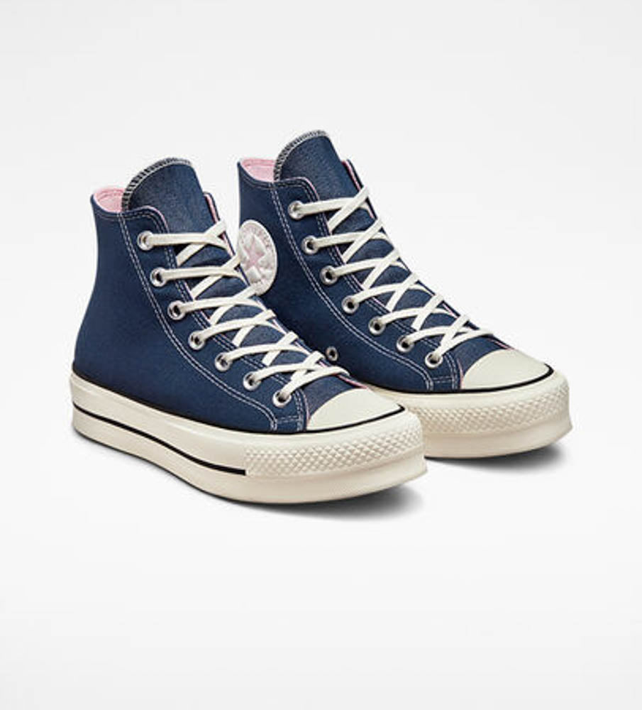 Converse Chuck Taylor All Star Lift Platform Suede, Sneakers Femme, Converse