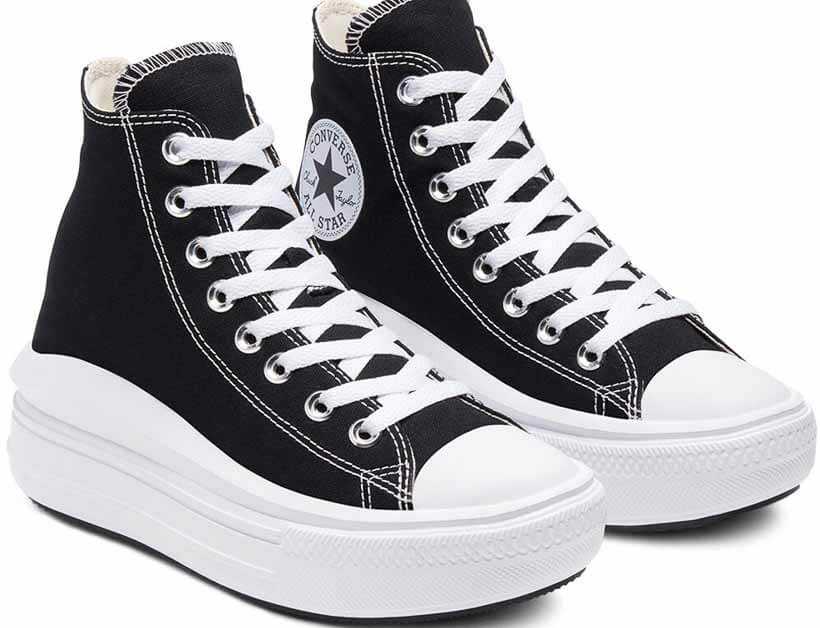 Converse Chuck Taylor All Star Move Hi, Sneakers Femme, Converse