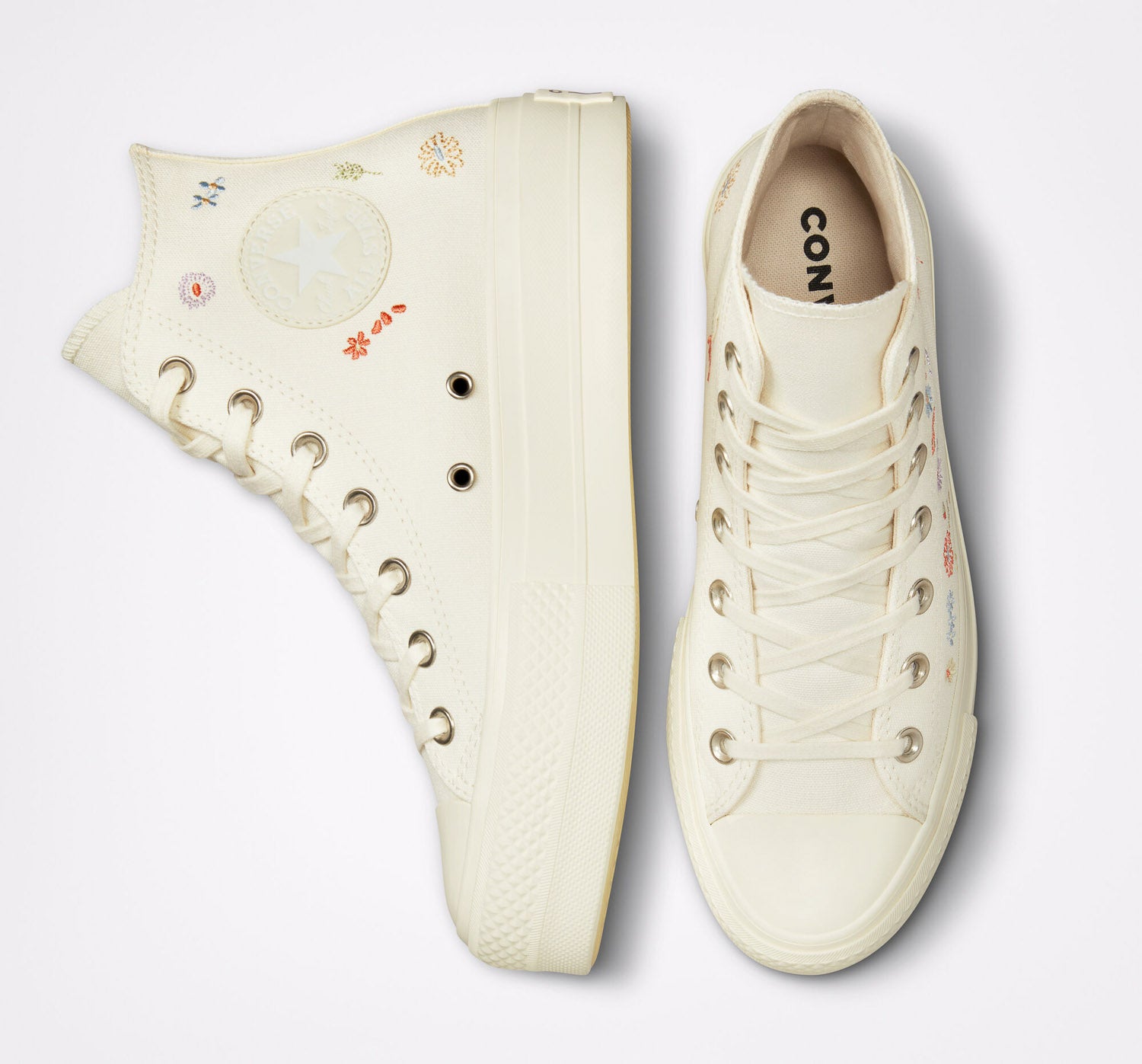 Converse Chuck Taylor Lift Hi, Sneakers Femme, Converse