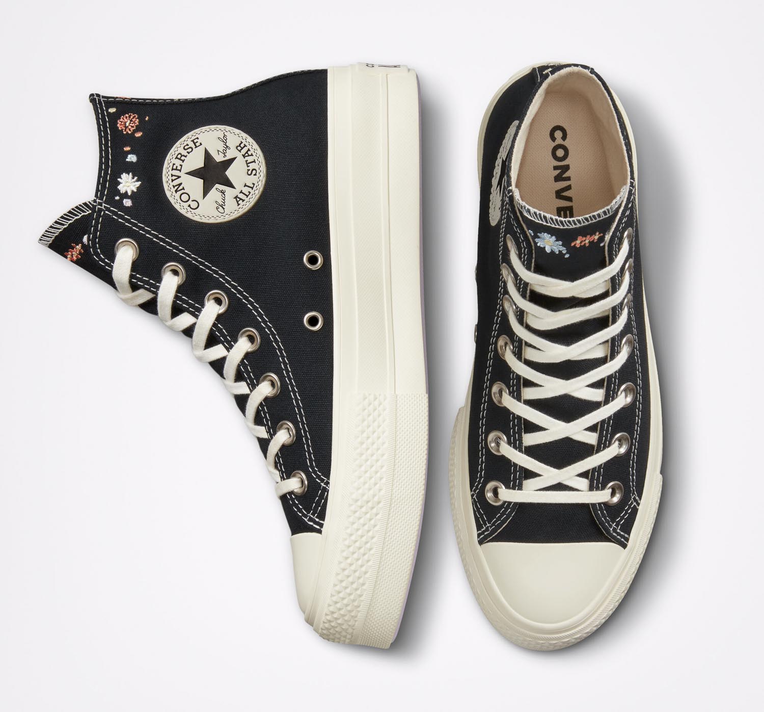 Converse Chuck Taylor Lift Hi, Sneakers Femme, Converse