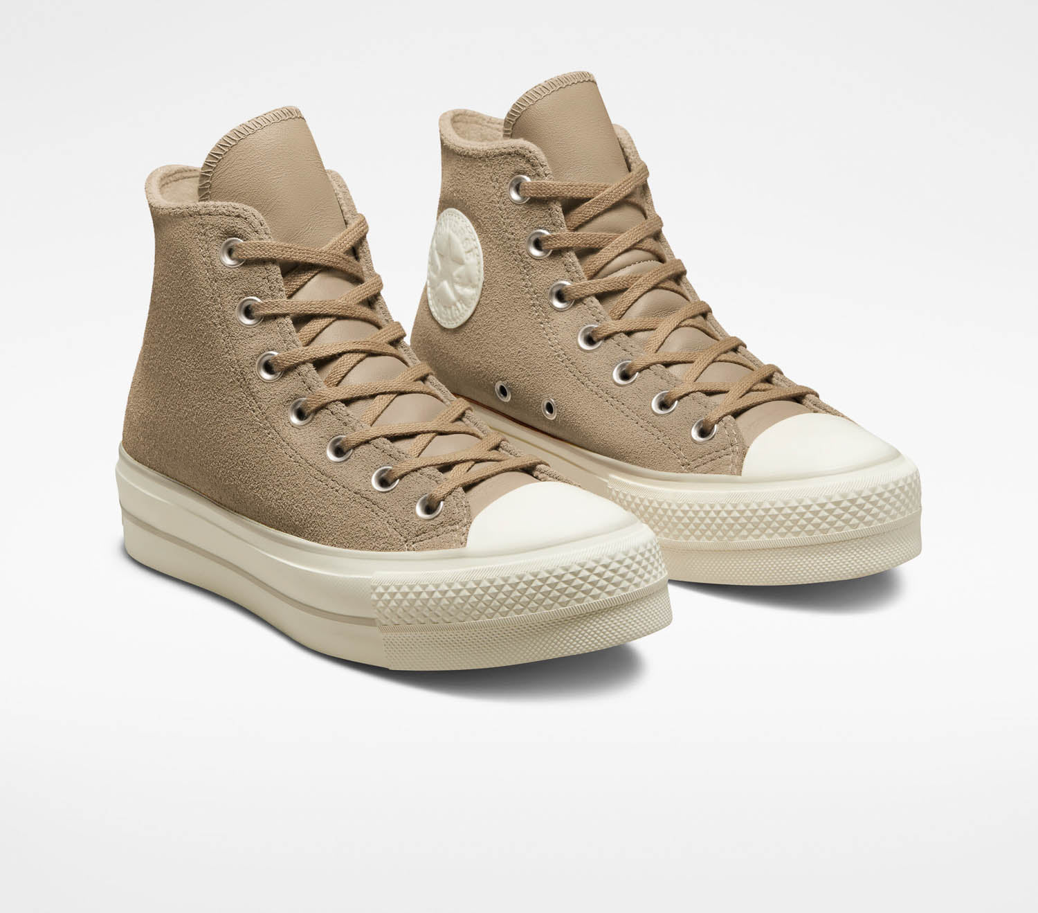 Converse Chuck Taylor All Star Lift Platform Suede, Sneakers Femme, Converse
