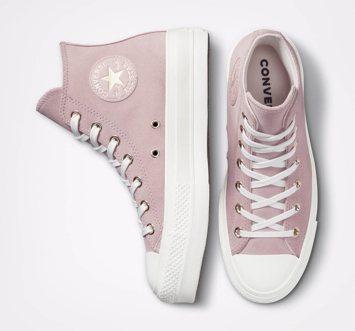 Converse Chuck Taylor Lift Hi, Sneakers Femme, Converse