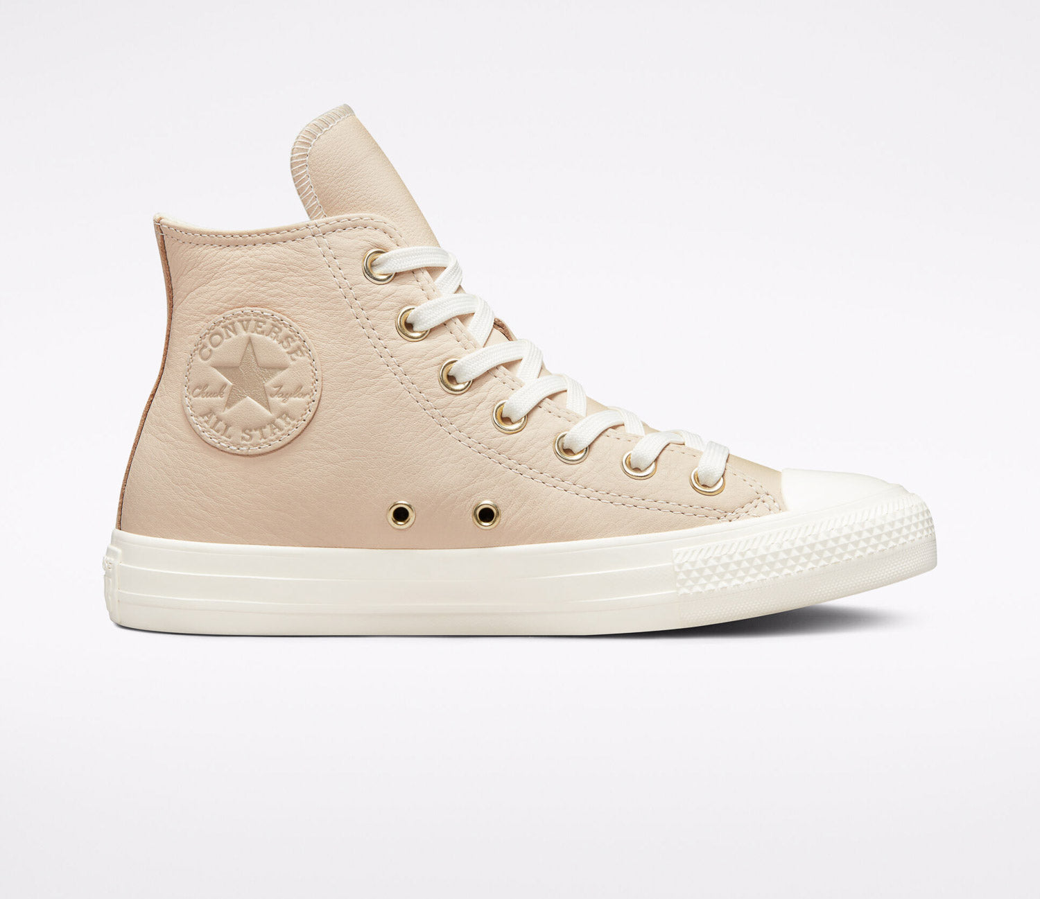 Converse Chuck Taylor All Star Hi Cuir, Sneakers Femme, Converse