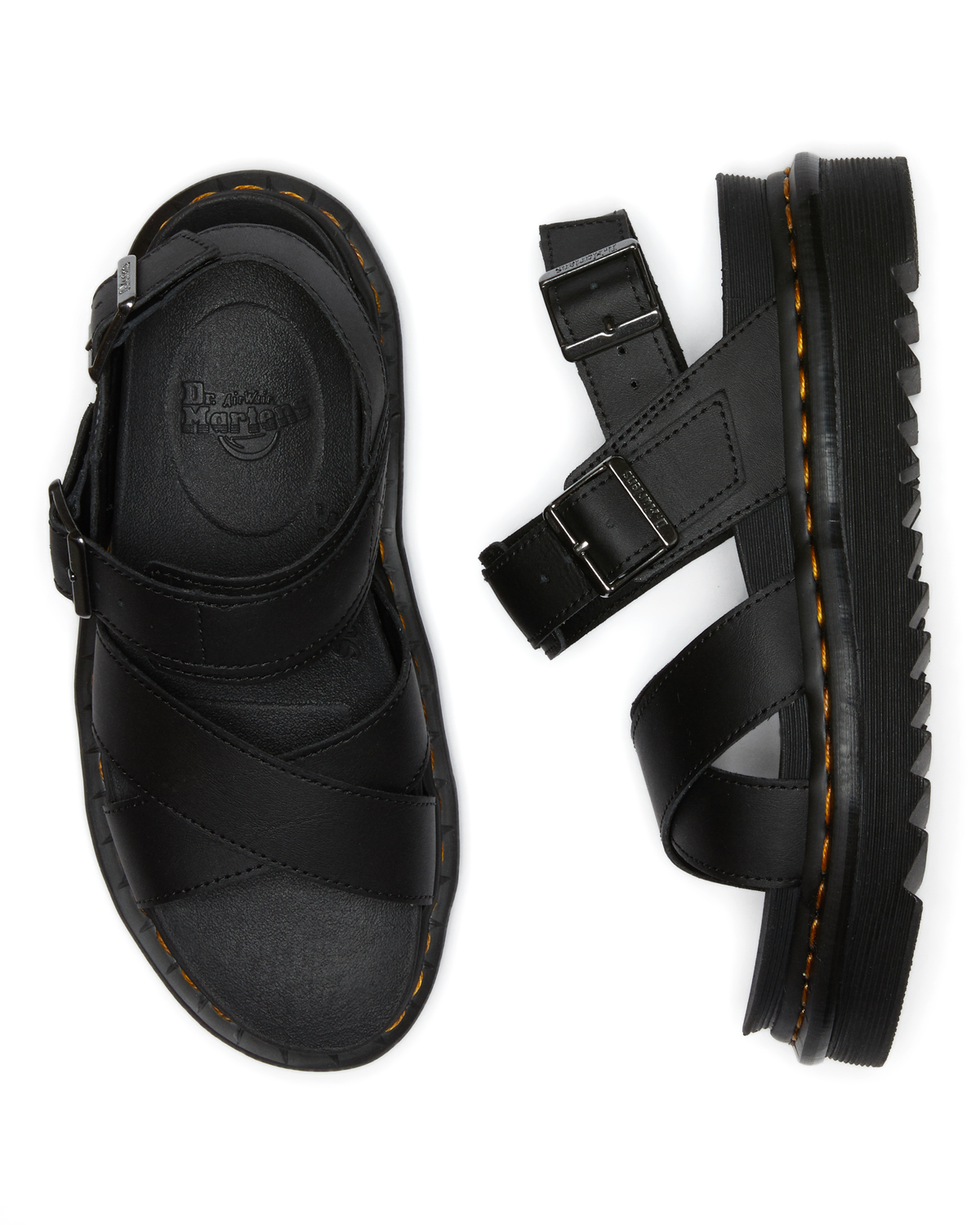 Dr. Martens Voss II Hydro, Sandales Femme, Dr. Martens