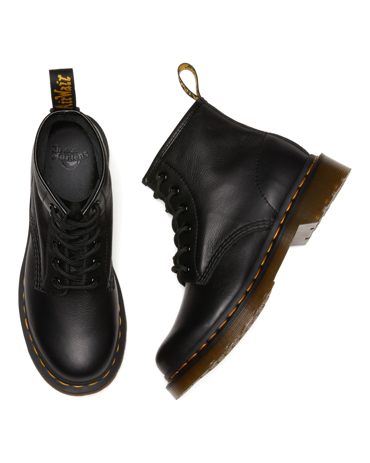 Dr. Martens 101 Black Virginia, Chaussures femme, Dr. Martens