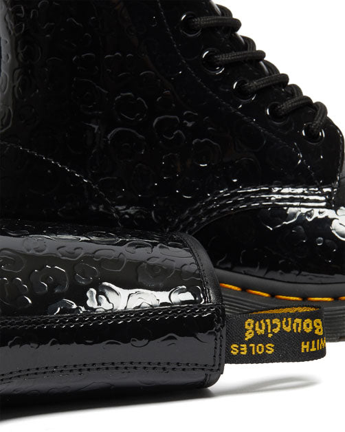 Dr. Martens Boots 1460 en cuire verni gaufré, Chaussures femme, Dr. Martens