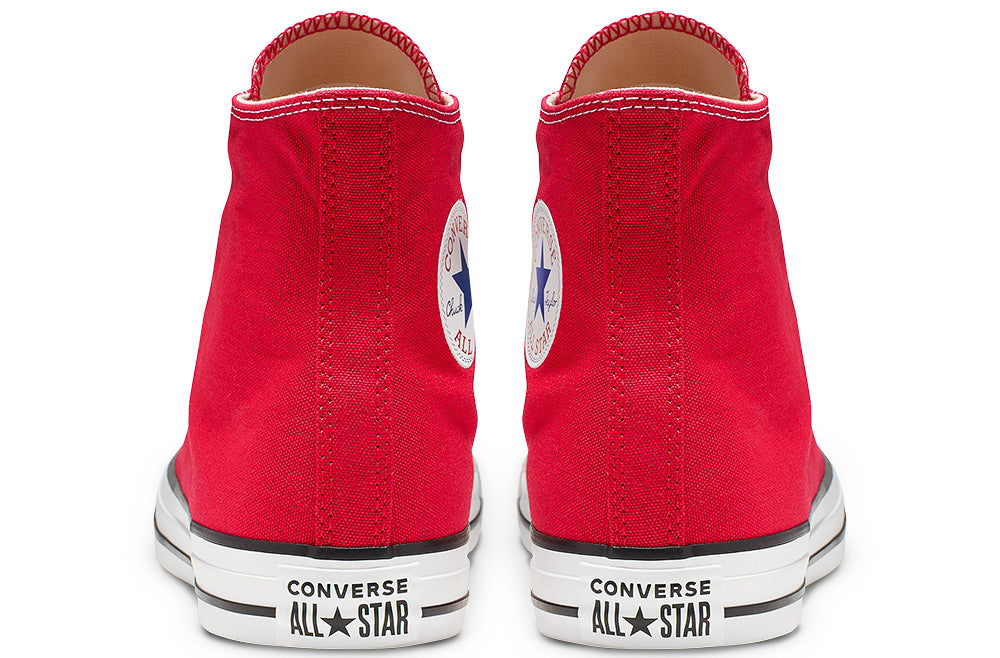 Converse Chuck Taylor All Star Hi rouge, Sneakers Homme, Converse