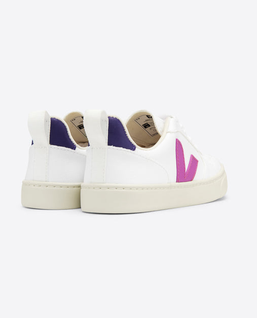 Veja V-10 Lace CWL White Ultraviolet, Sneakers Cadet, Veja