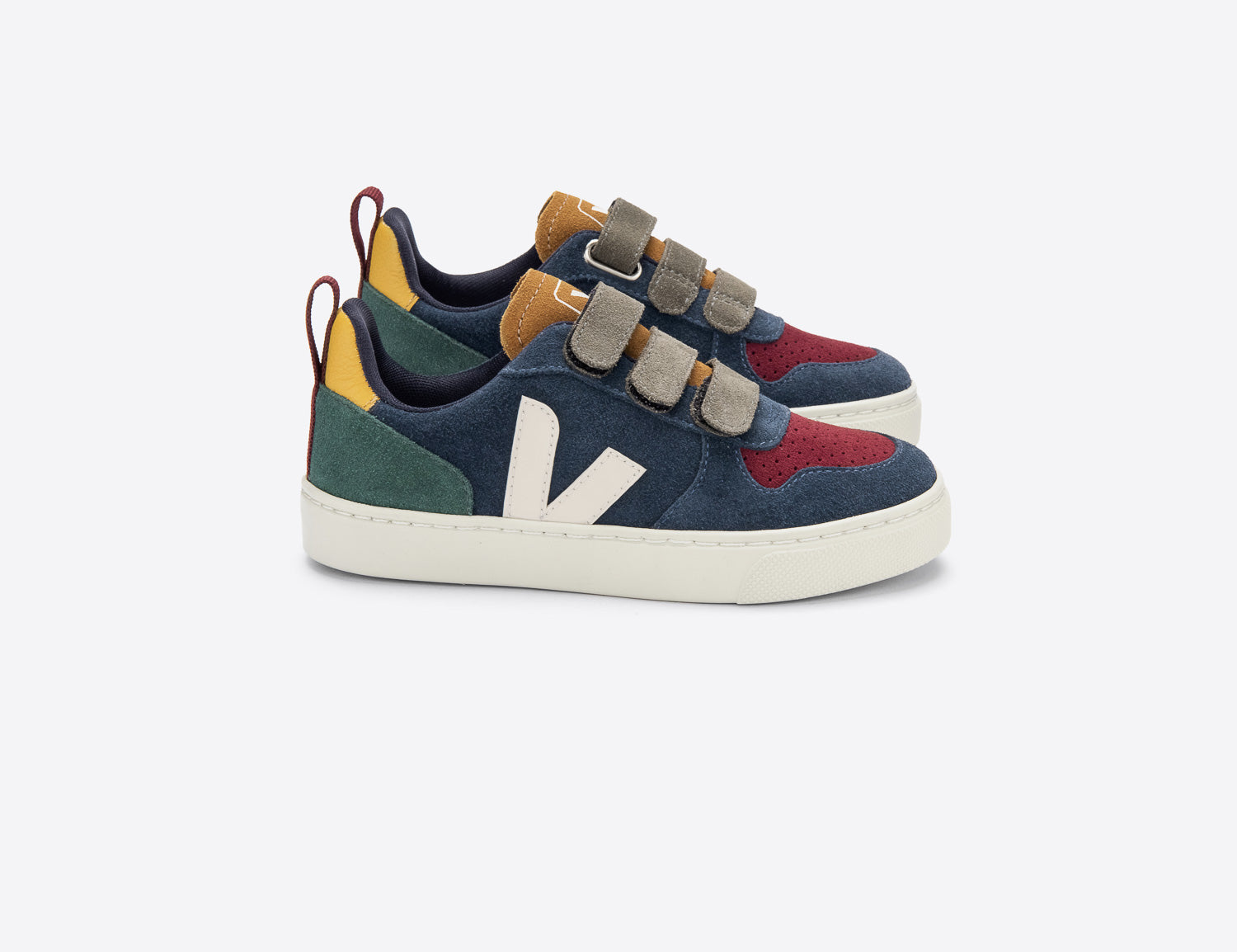 Veja Small SMALL V-10 VELCRO MULTICO-NAU, Sneakers Cadet, Veja