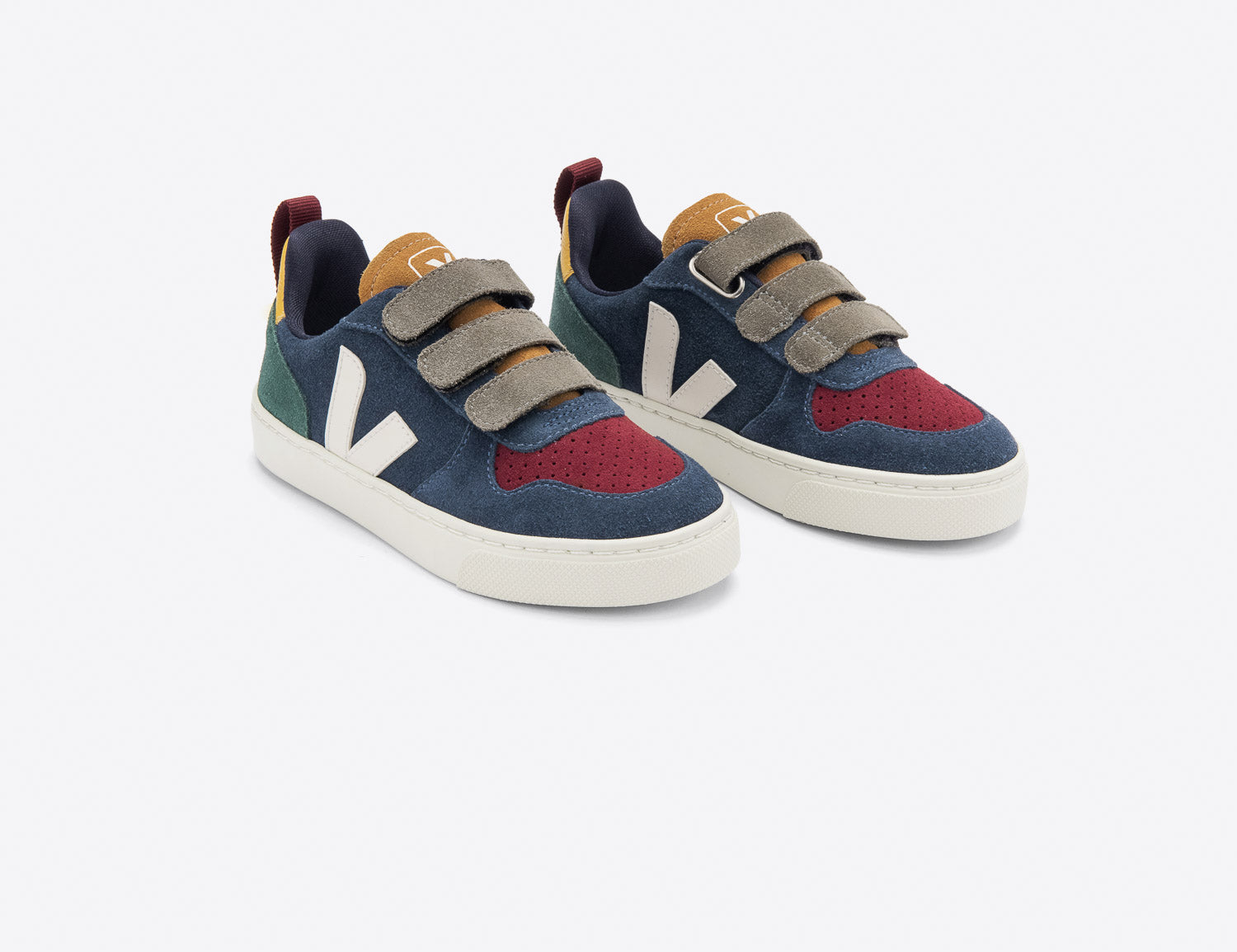Veja Small SMALL V-10 VELCRO MULTICO-NAU, Sneakers Cadet, Veja