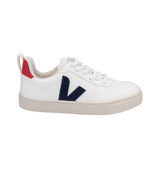 Veja V-10 Lace CWL White Cobalt Pekin, Sneakers Femme, Veja