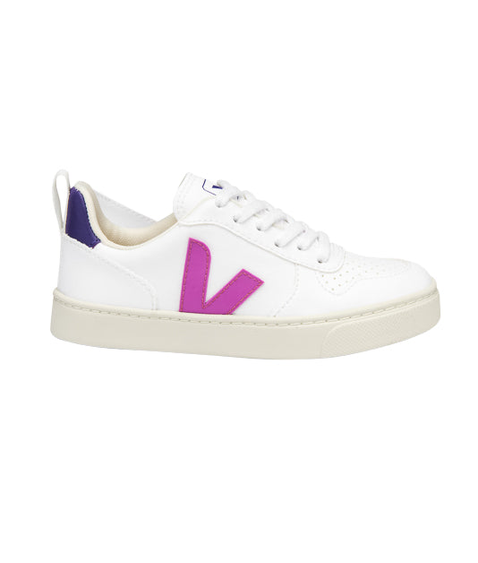 Veja V-10 Lace CWL White Ultraviolet, Sneakers Cadet, Veja