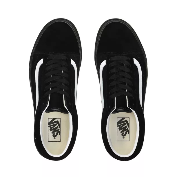 Vans Old Skool Pig Suede noir, Sneakers Homme, Vans