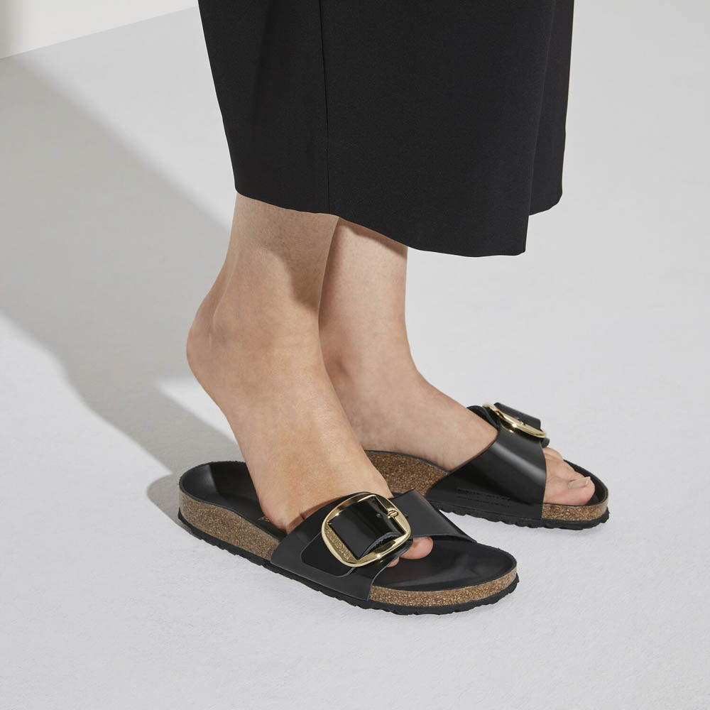 Birkenstock Madrid Big Buckle Black