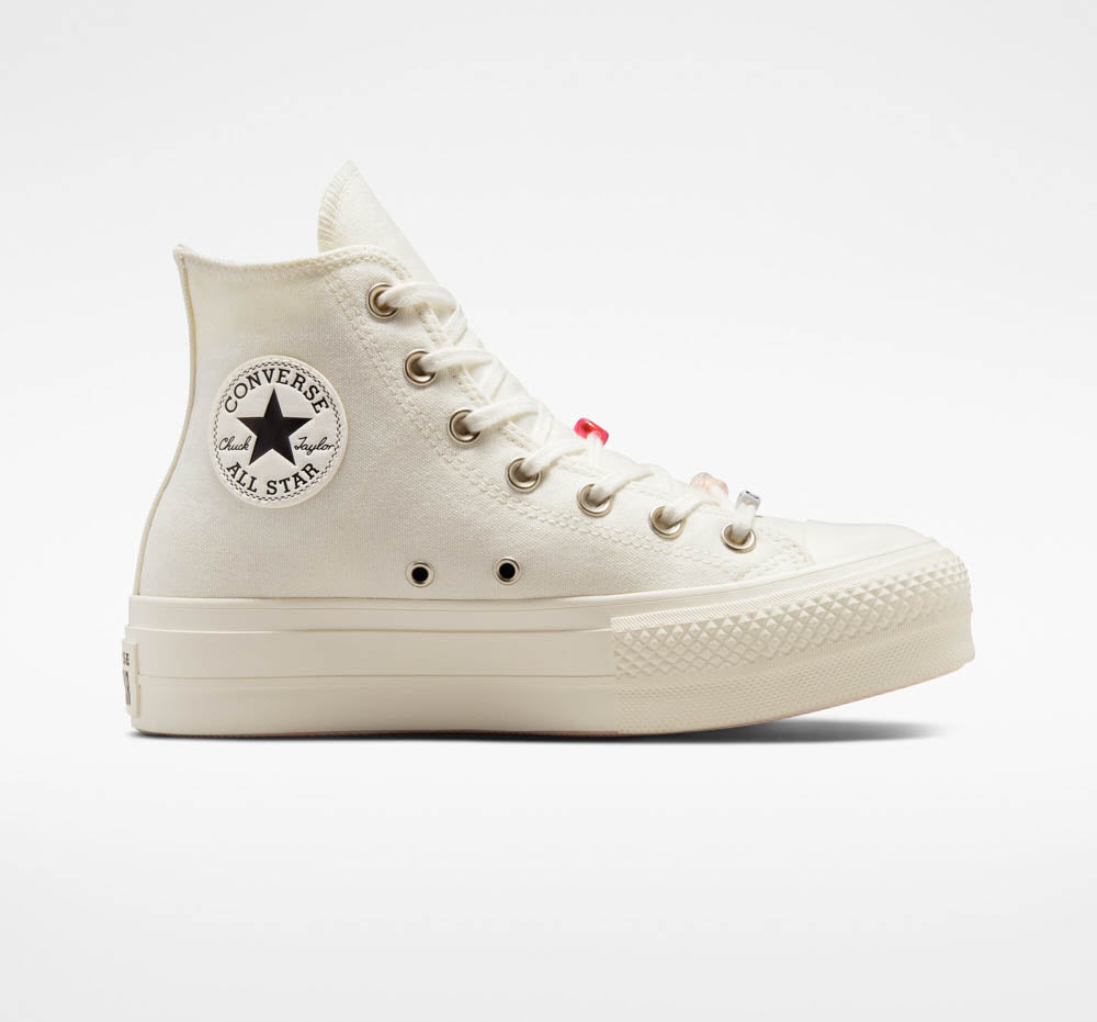 Converse Chuck Taylor Lift DIY Beads