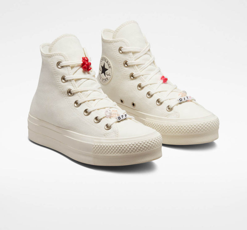Converse Chuck Taylor Lift DIY Beads
