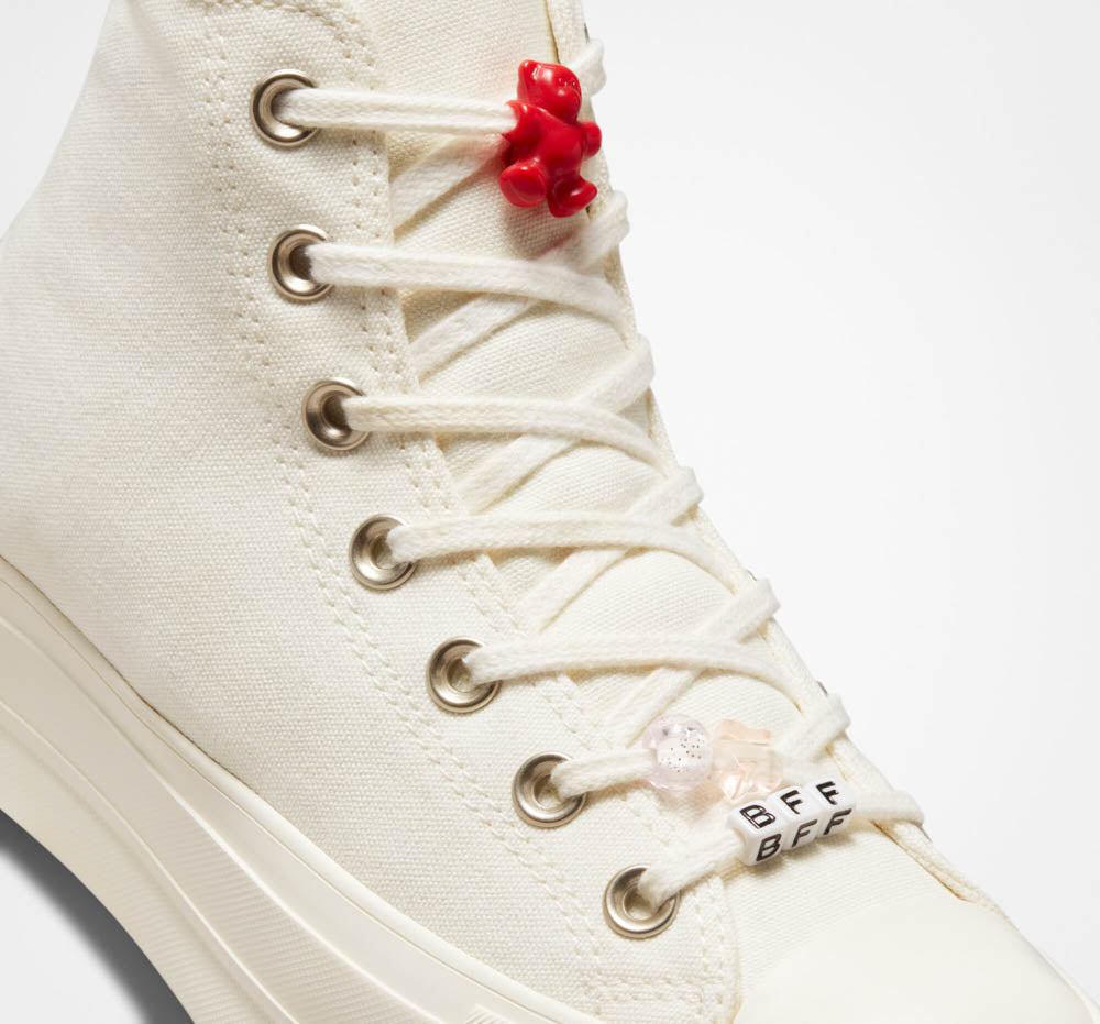 Converse Chuck Taylor Lift DIY Beads