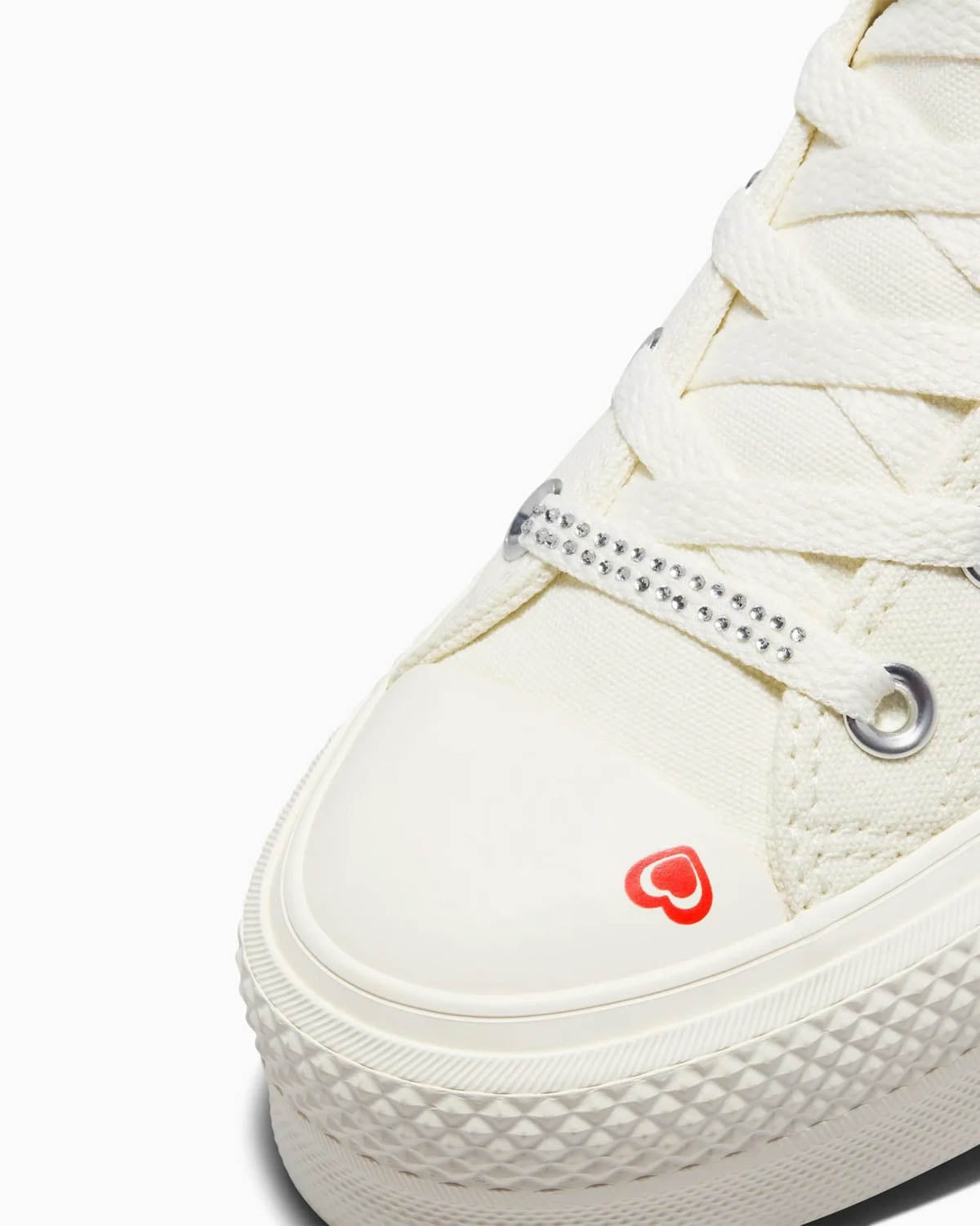 Converse Chuck Taylor All Star Lift Platform Y2K Heart