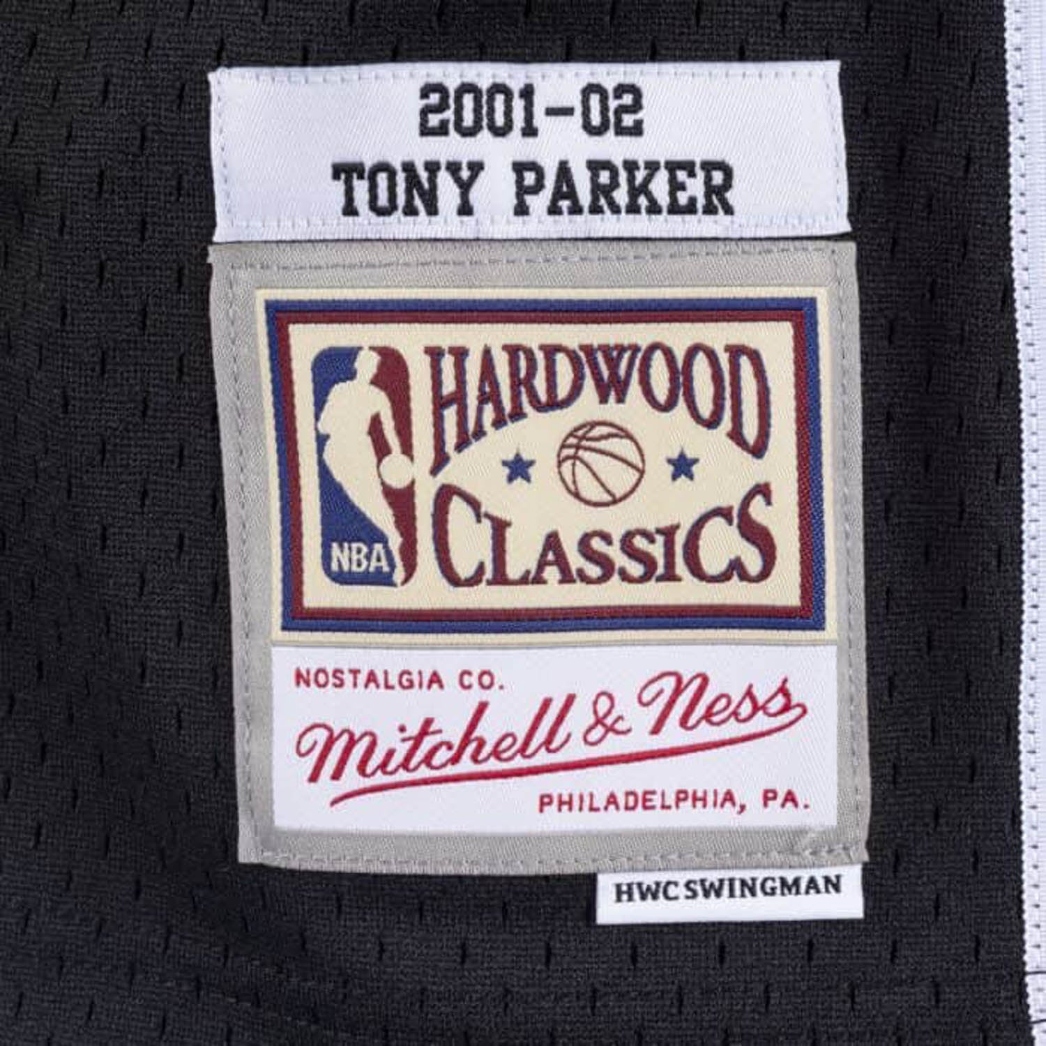 Mitchell & Ness San Antonio Spurs 2001-02 Tony Parker