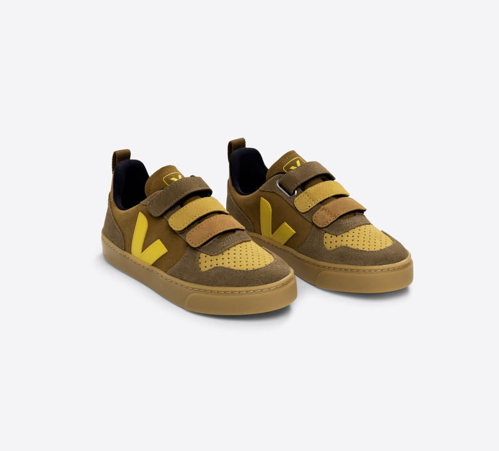 Veja Small SMALL V-10 VELCRO MULTICO-CAMEL