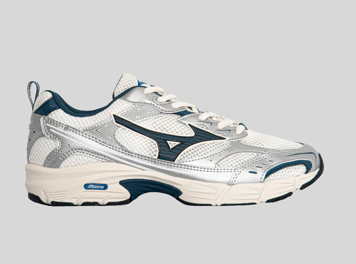 Mizuno MXR Snow White Majolica Blue Silver