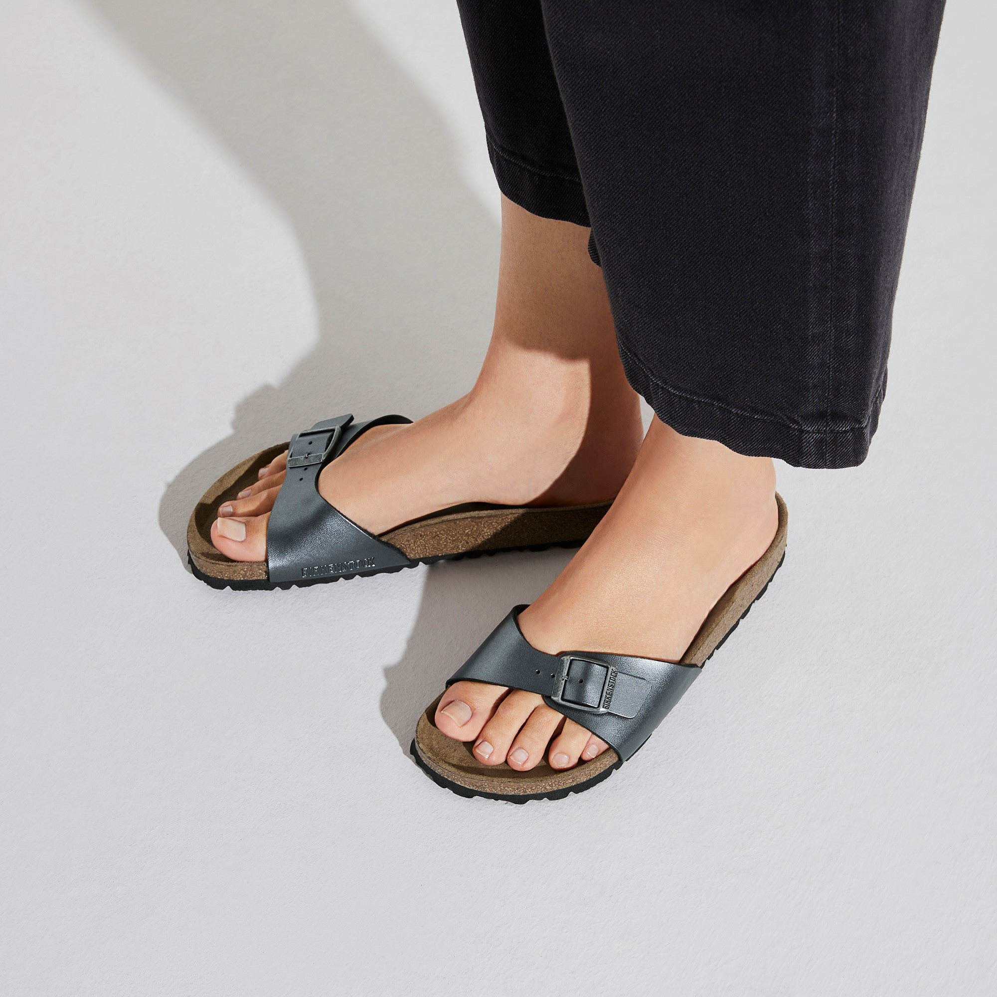 Birkenstock Madrid Metalic Black