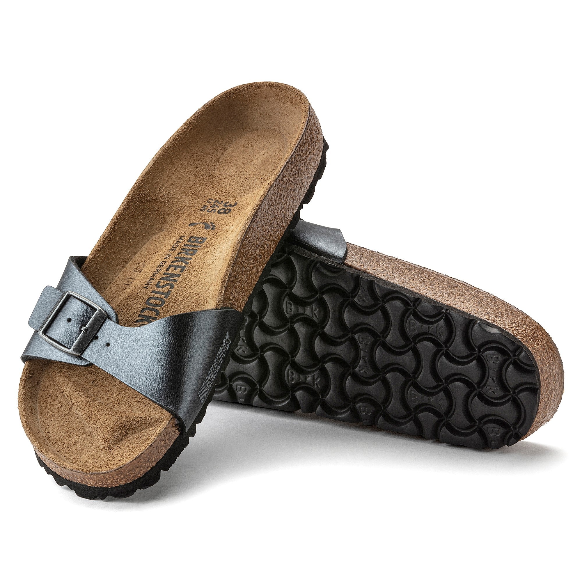 Birkenstock Madrid Metalic Black