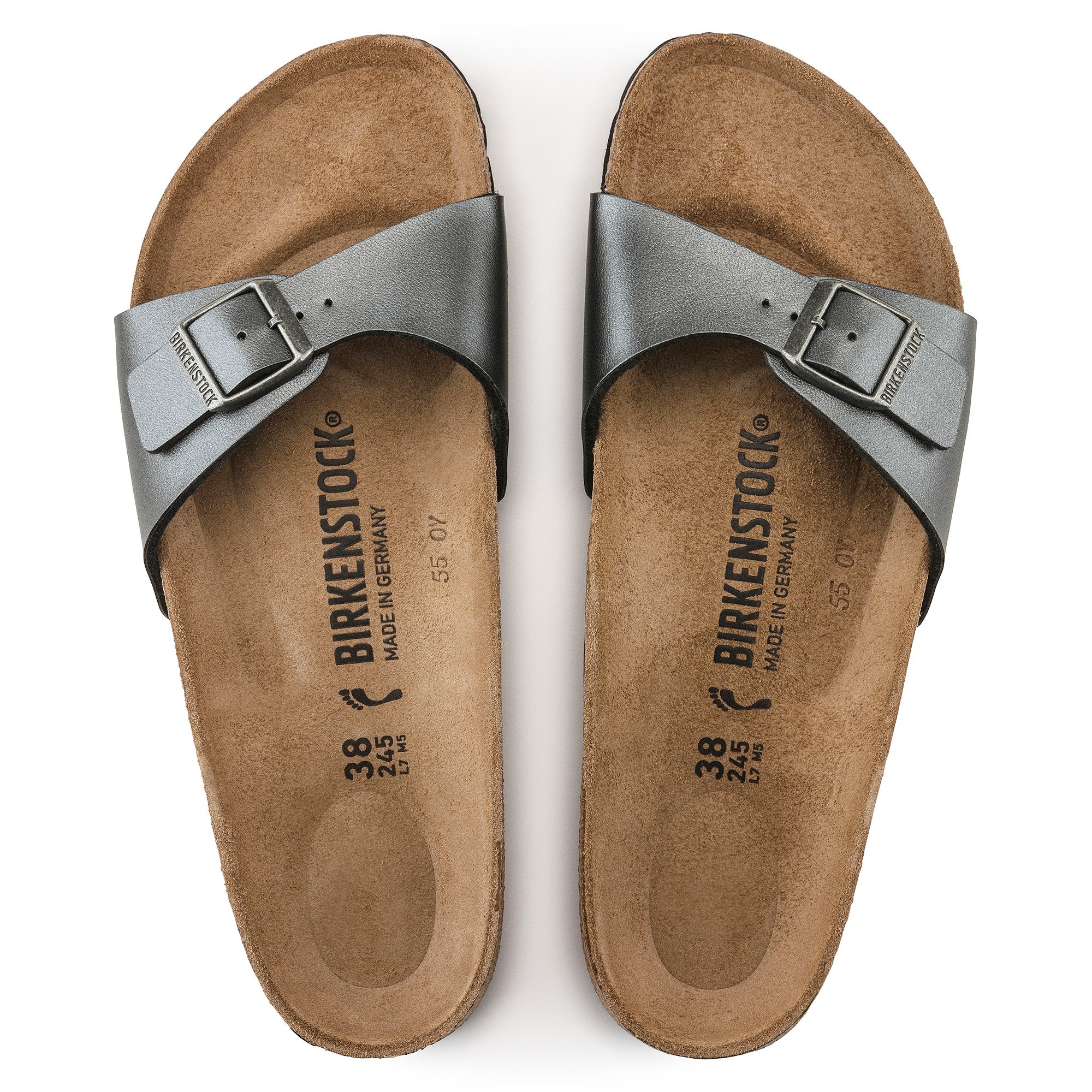 Birkenstock Madrid Metalic Black