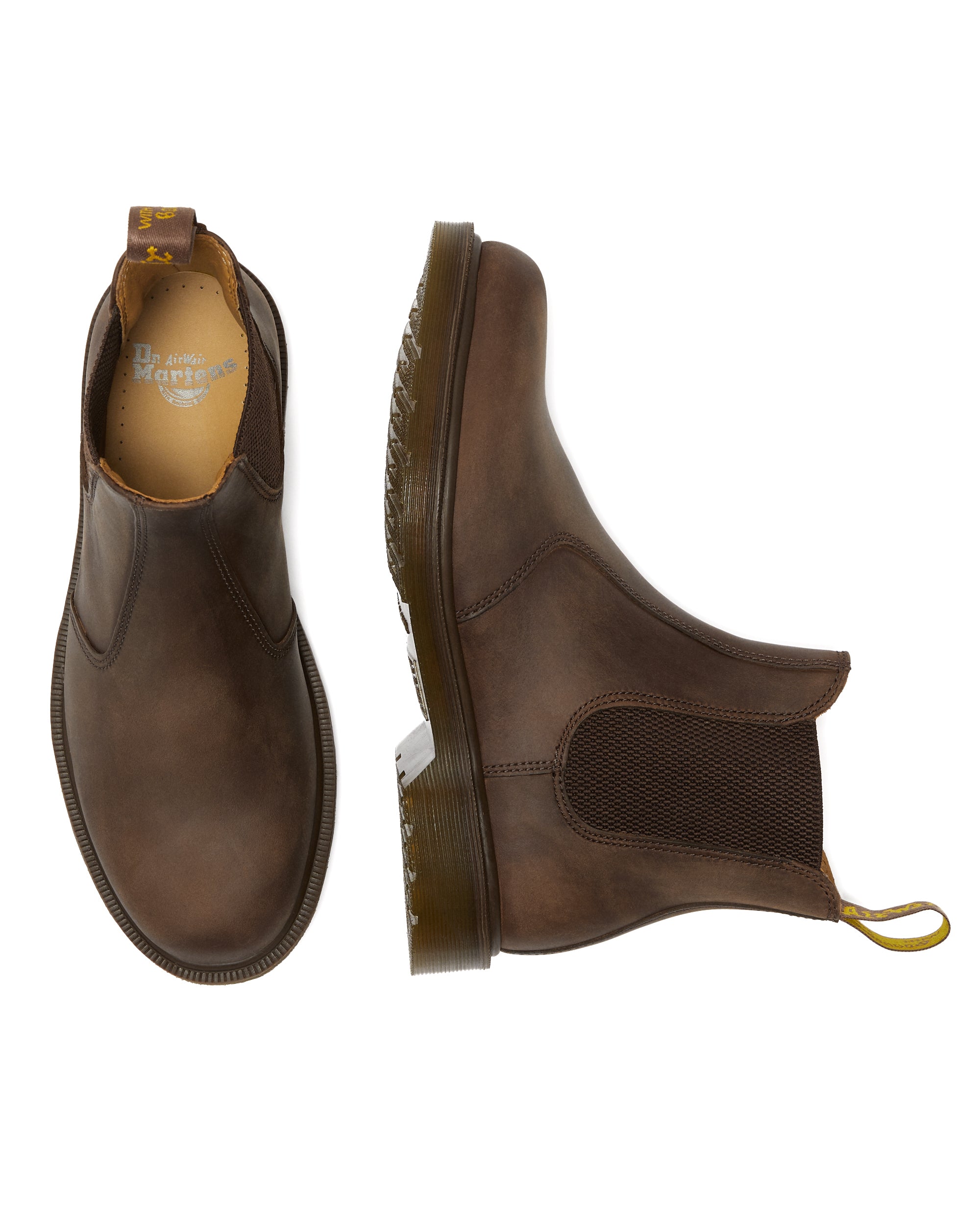 Dr. Martens Chelsea Boots 2976 Crazy Horse, Chaussures Homme, Dr. Martens
