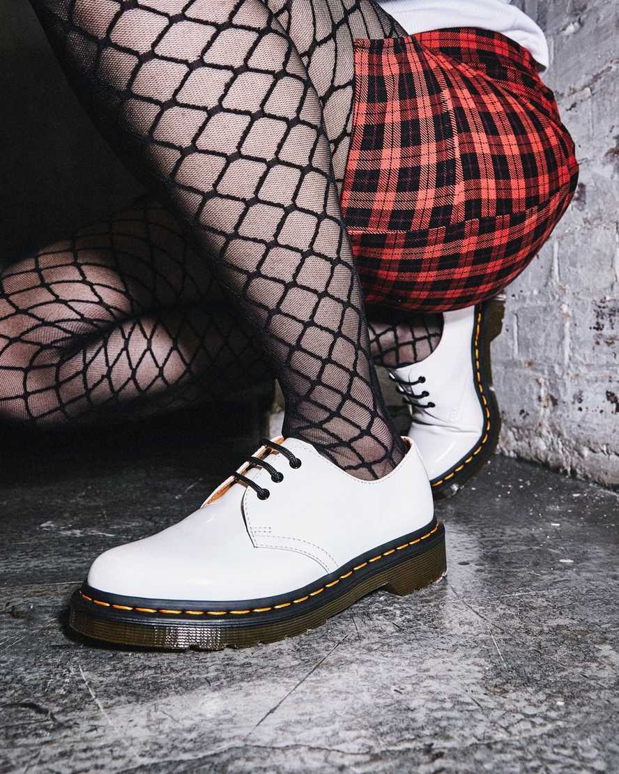 Dr. Martens 1461 cuir verni, Chaussures femme, Dr. Martens