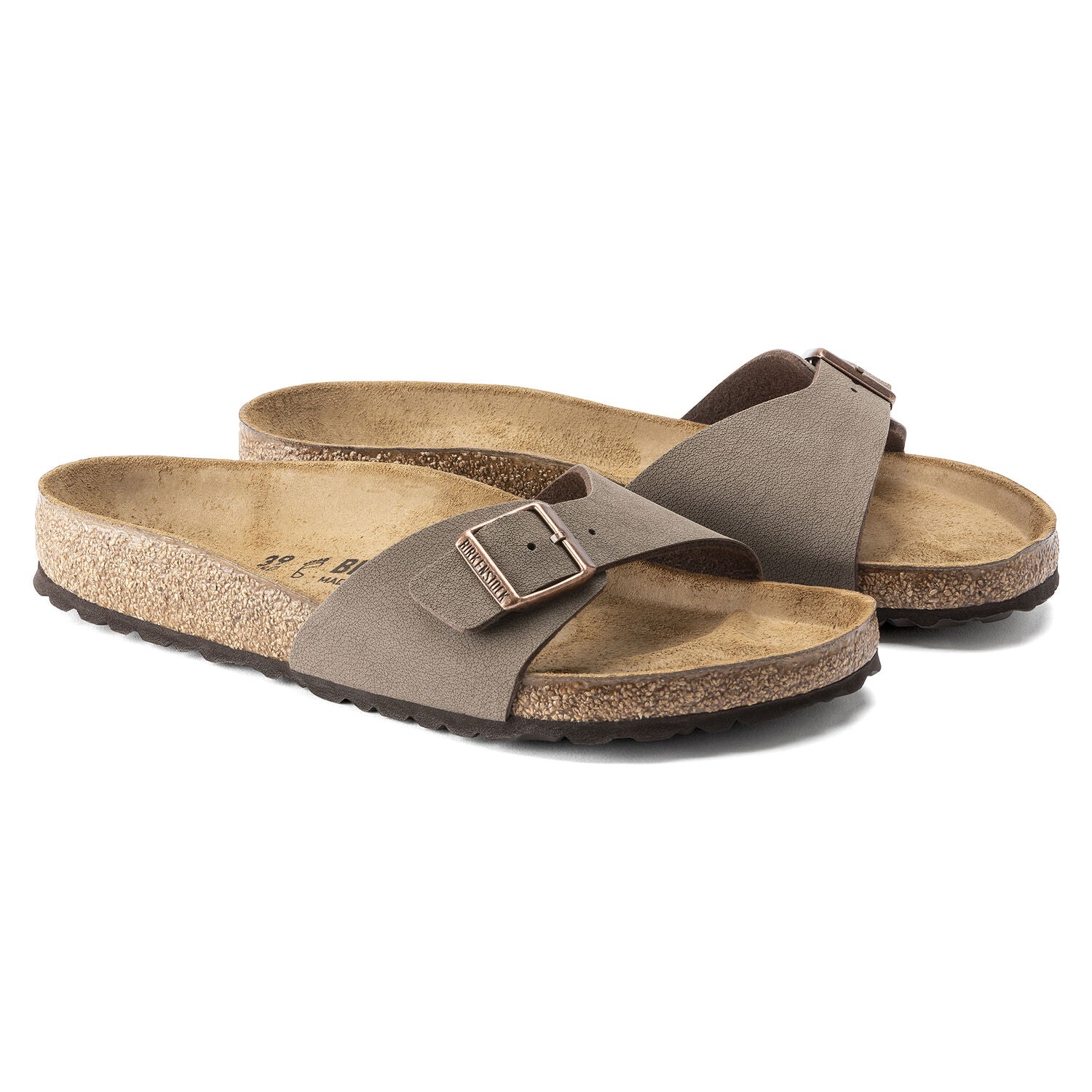 Birkenstock Madrid Mocca, Sandales Femme, Birkenstock