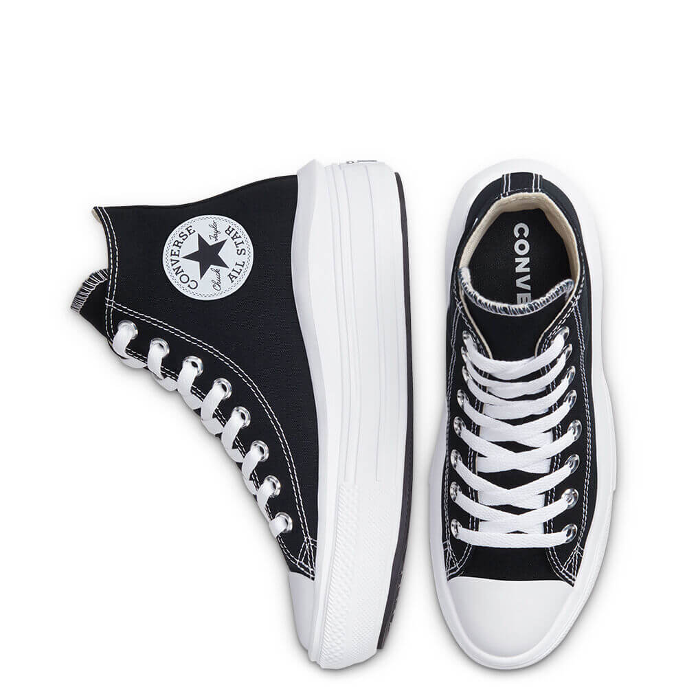 Converse Chuck Taylor All Star Move Hi, Sneakers Femme, Converse