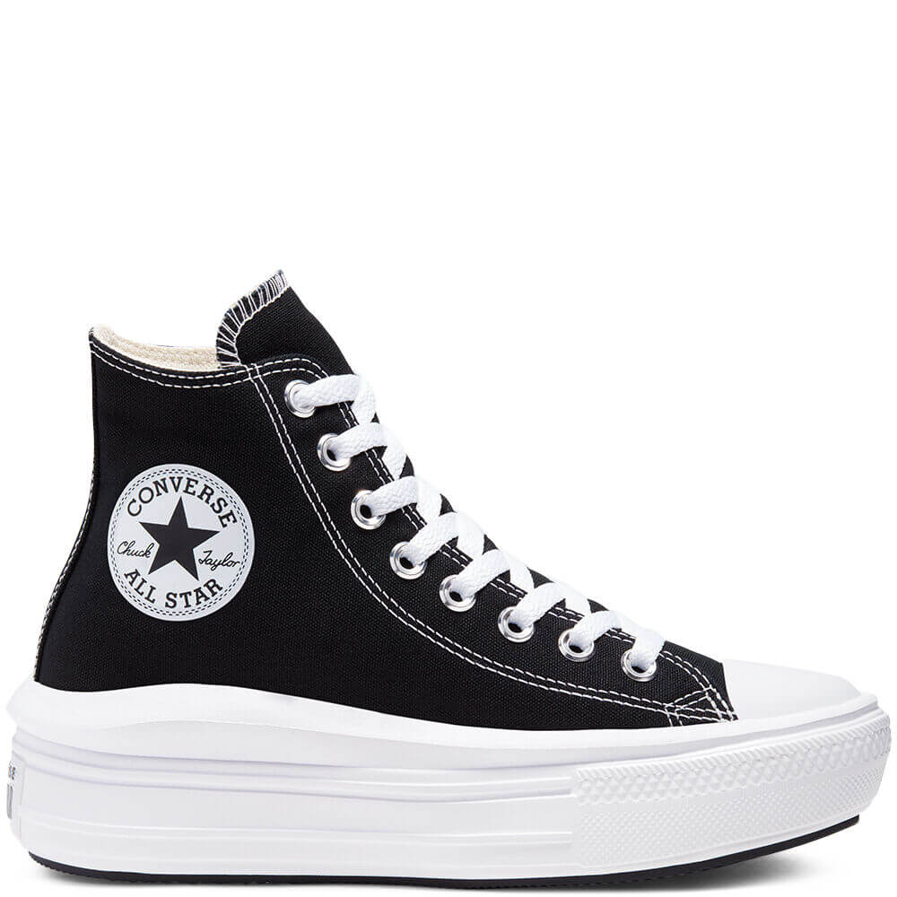 Converse Chuck Taylor All Star Move Hi, Sneakers Femme, Converse