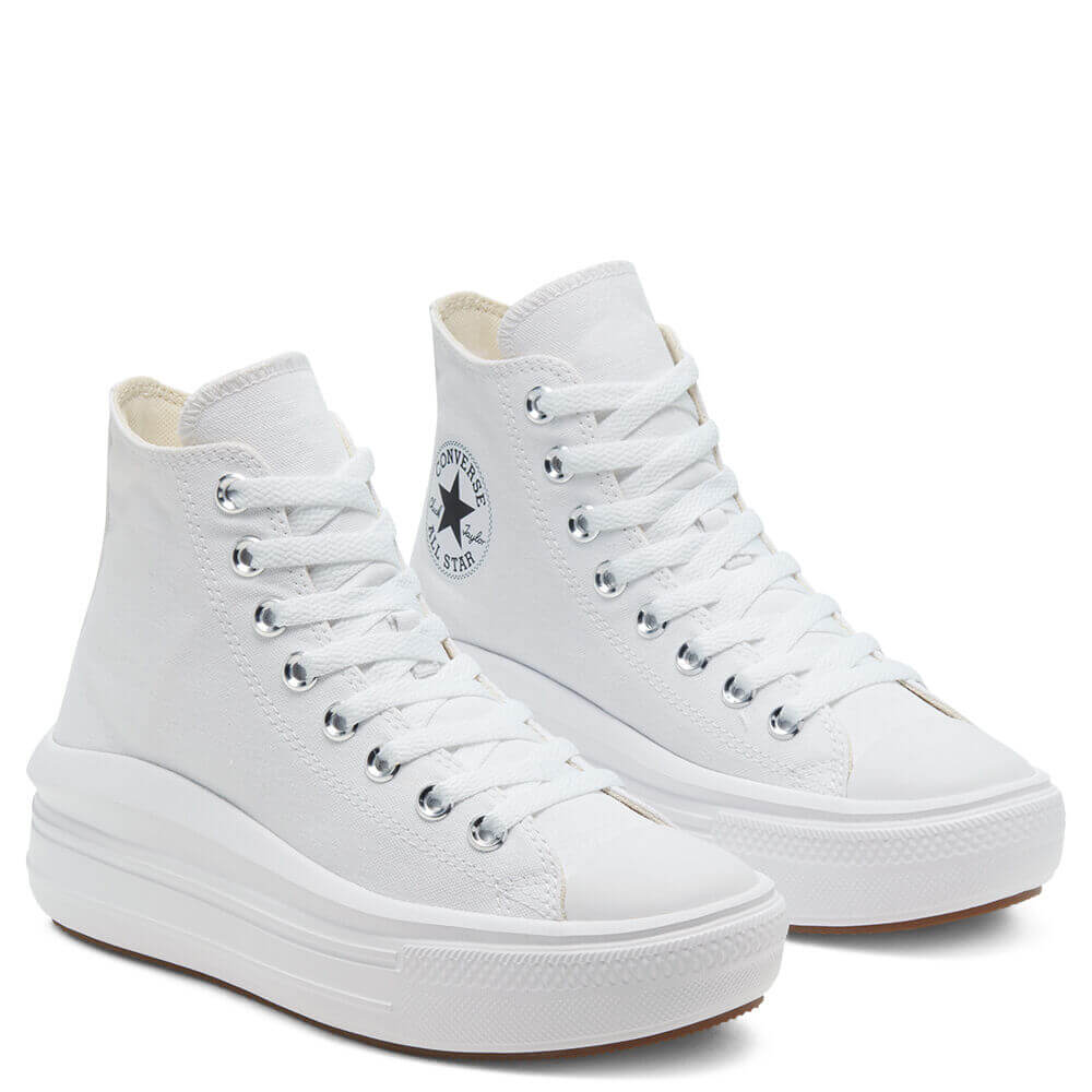 Converse Chuck Taylor All Star Move Hi, Sneakers Femme, Converse