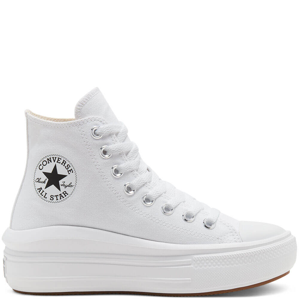 Converse Chuck Taylor All Star Move Hi, Sneakers Femme, Converse