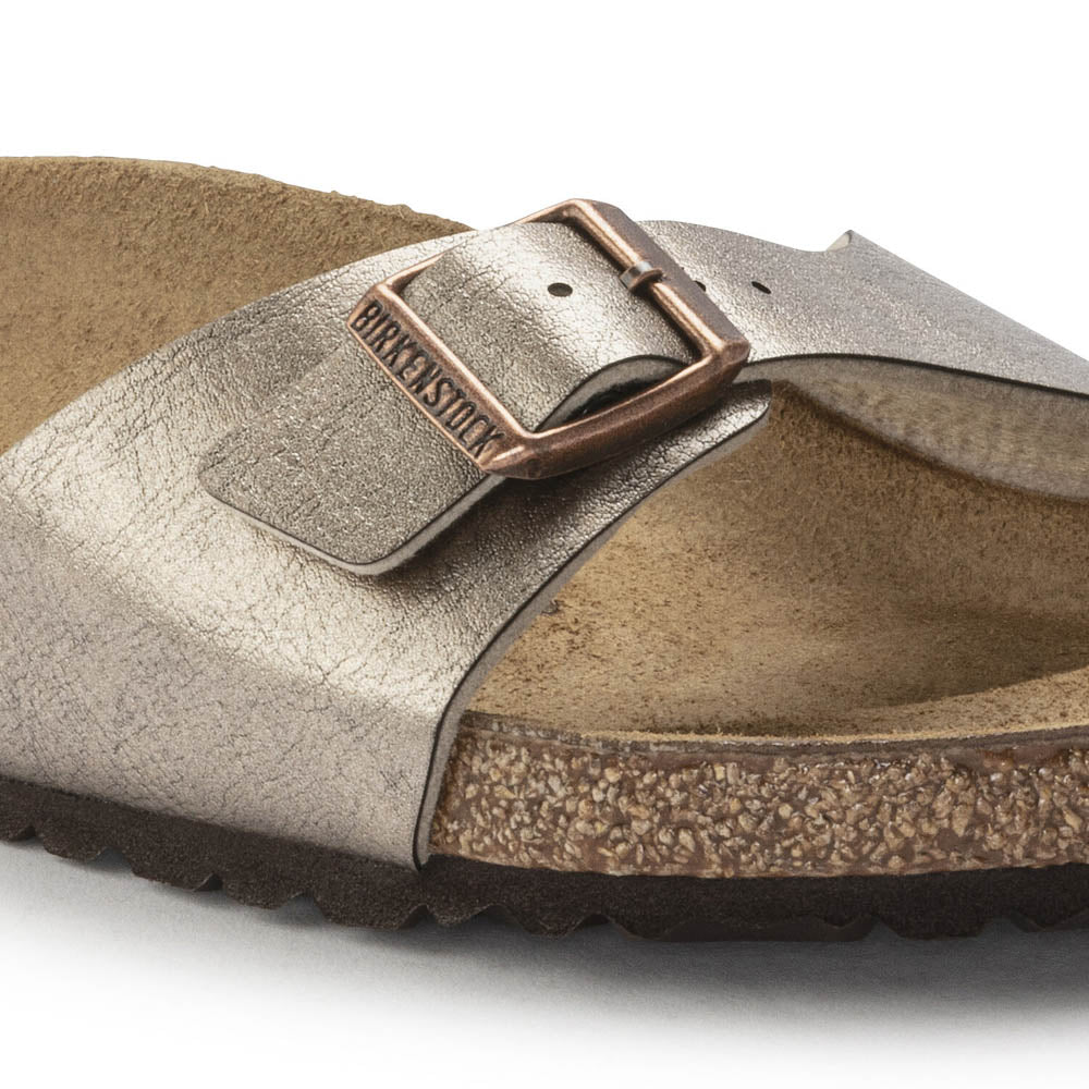 Birkenstock Madrid Graceful Taupe, Sandales Femme, Birkenstock