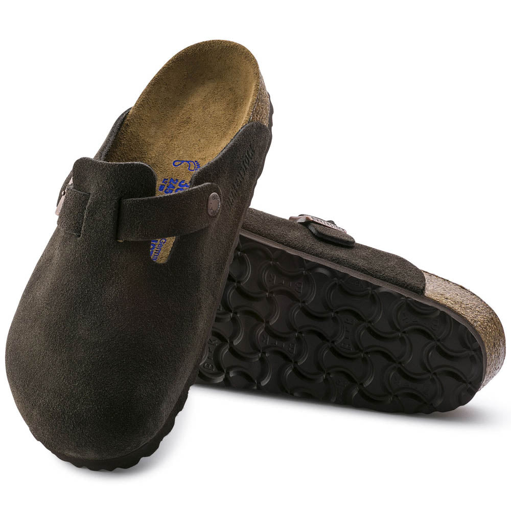 Birkenstock Boston Mocha, Sandales Homme, Birkenstock