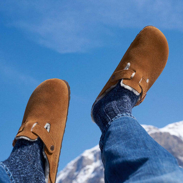 Birkenstock Boston VL Shearling, Sandales Homme, Birkenstock