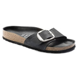 Birkenstock Madrid Big Buckle Noir, Sandales Femme, Birkenstock