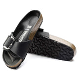 Birkenstock Madrid Big Buckle Noir, Sandales Femme, Birkenstock