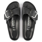 Birkenstock Madrid Big Buckle Noir, Sandales Femme, Birkenstock