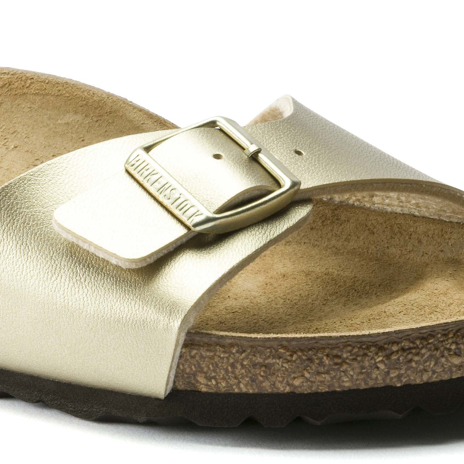 Birkenstock Madrid Gold, Sandales Femme, Birkenstock