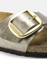 Birkenstock Madrid Big Buckle Graceful Taupe, Sandales Femme, Birkenstock