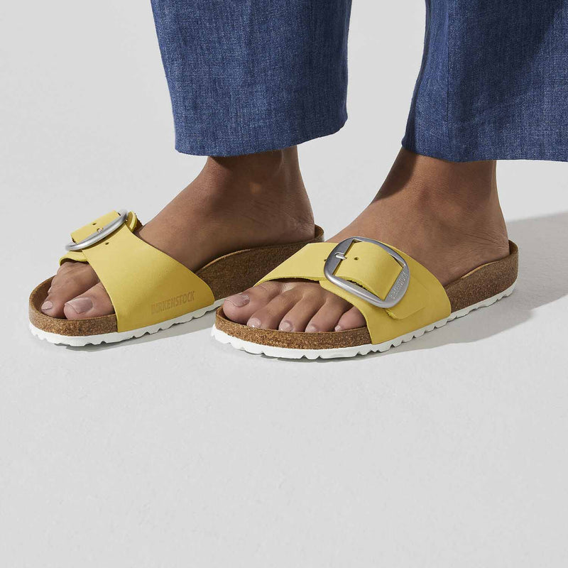 Birkenstock Madrid Big Buckle Pop corn, Sandales Femme, Birkenstock