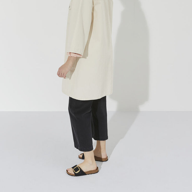 Birkenstock Madrid Big Buckle Noir, Sandales Femme, Birkenstock