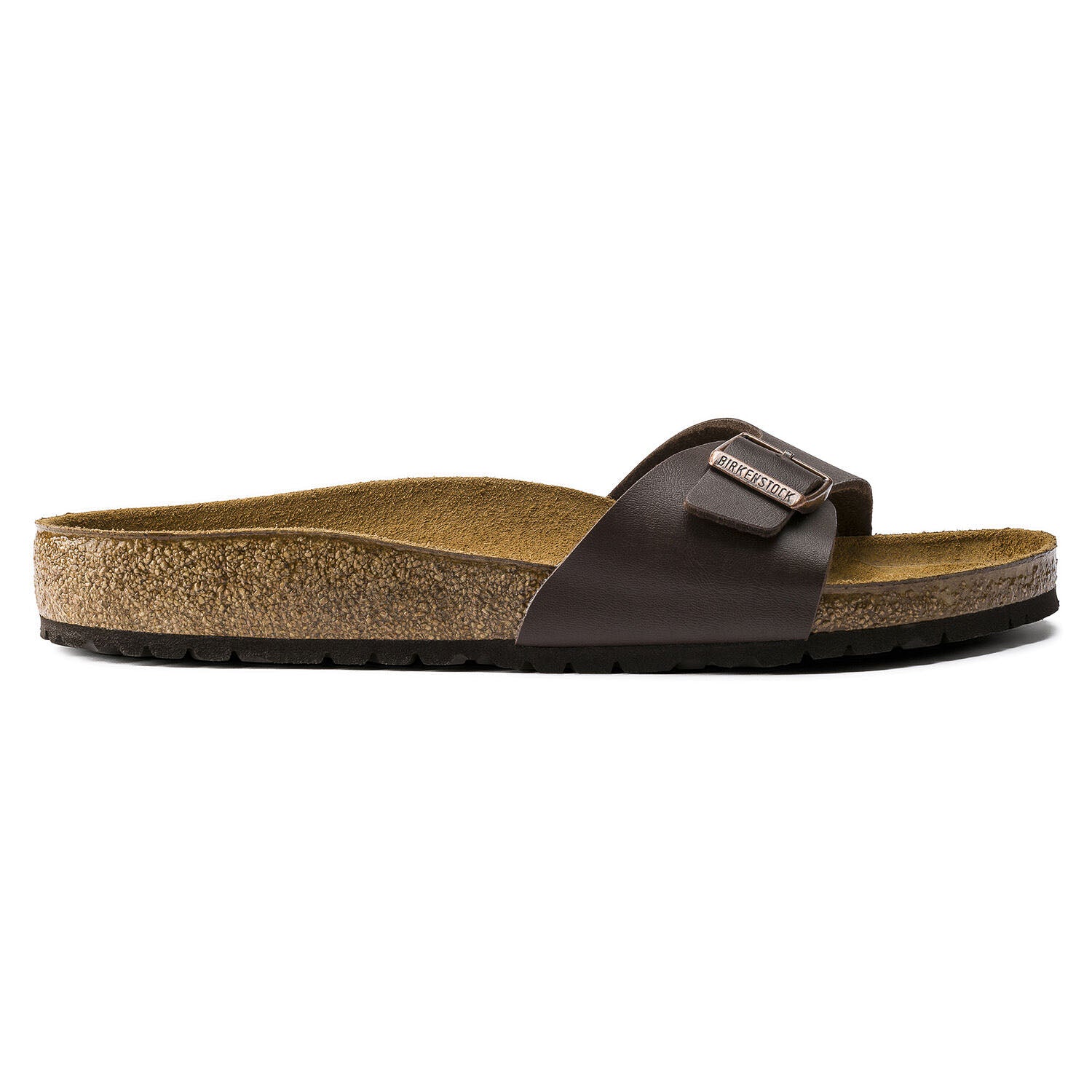 Birkenstock Madrid Dark Brown, Sandales Femme, Birkenstock