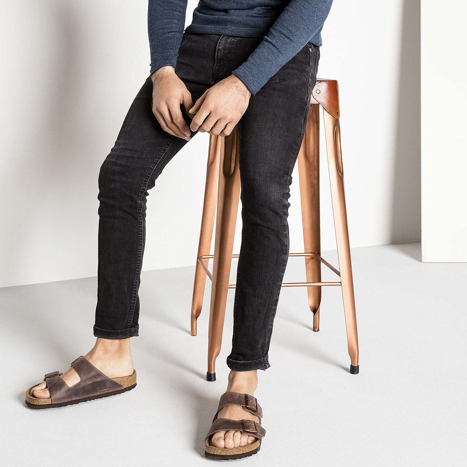 Birkenstock Arizona Habana, Sandales Homme, Birkenstock