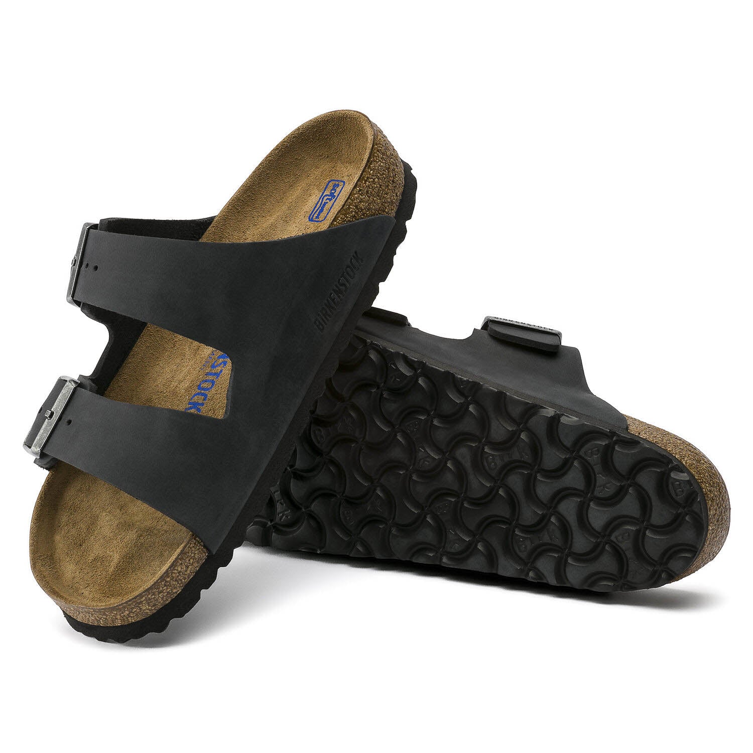 Birkenstock Arizona Noir, Sandales Femme, Birkenstock