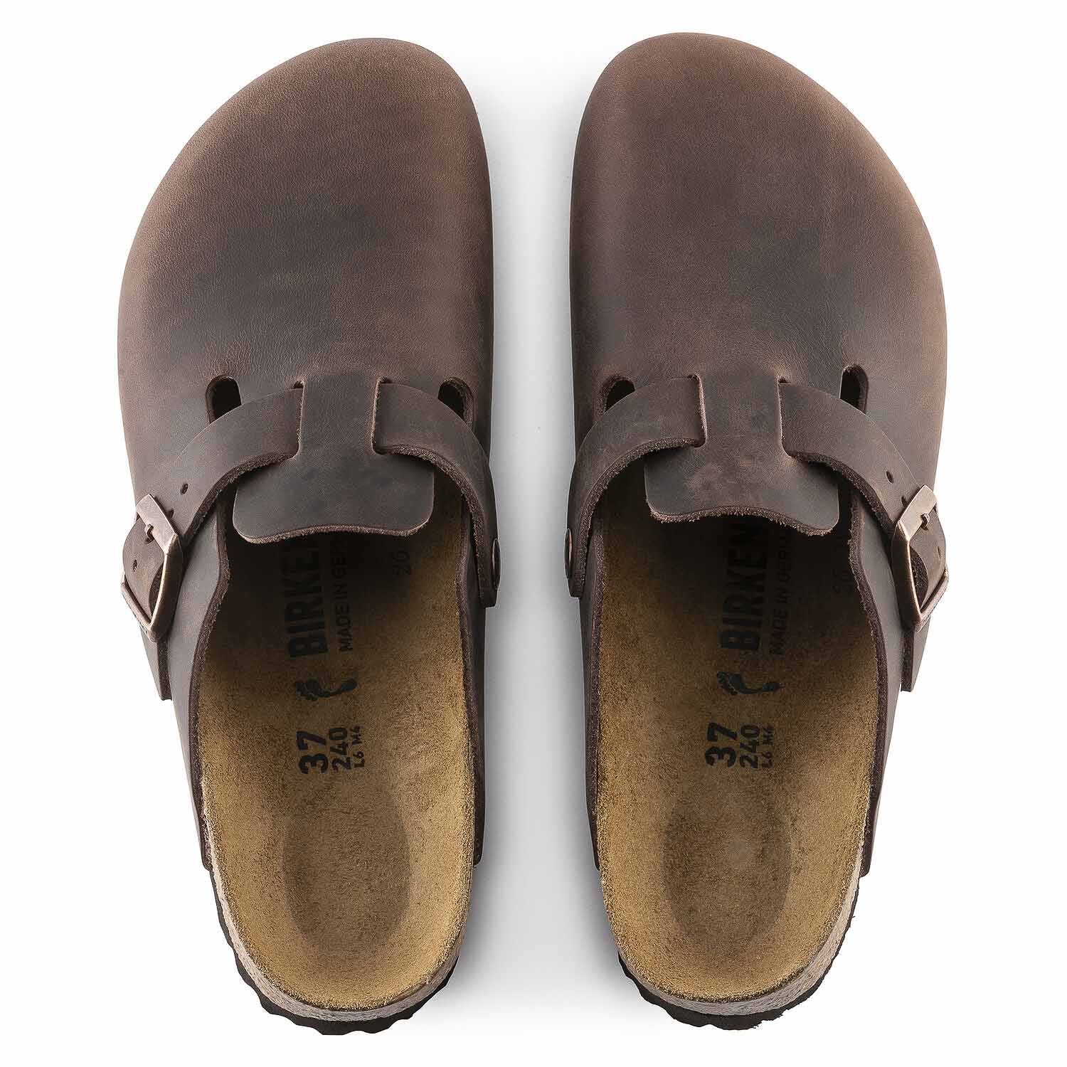 Birkenstock Boston Habana, Sandales Femme, Birkenstock